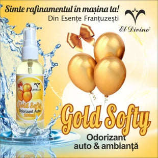 Koncentrált autóillatosító 50 ml – Gold Softy