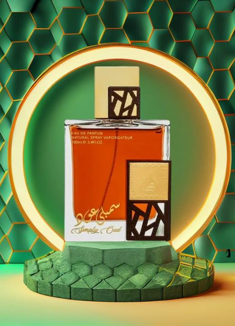 Simply Oud Eau de Parfum, Lattafa, Férfi - 100 ml