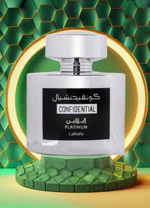 Confidential Platinum - Lattafa, férfiaknak 