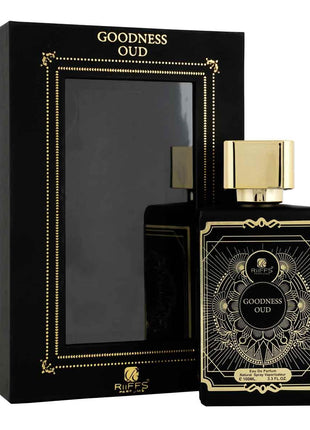 Apa de Parfum Goodness Oud Black, Riiffs, Unisex - 100ml