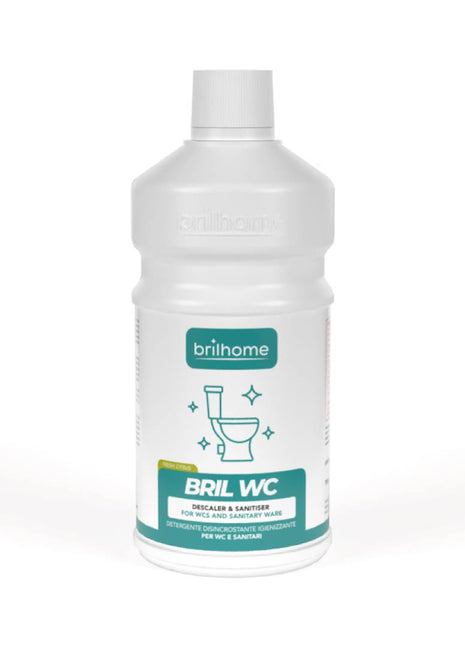 BRIL WC – DETERGENT DEZINCRUSTANT CONCENTRAT CU ACȚIUNE DE ALBIRE