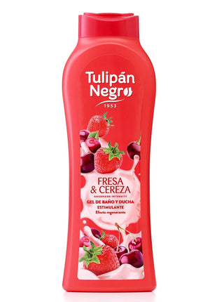 Tulipan Negro Strawberry &amp; Cherry tusfürdő 650 ml