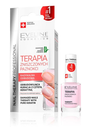 Eveline Nail Therapy sérült körömápoló 12 ml