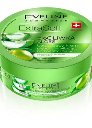 EVELINE EXTRASOFT BIO ALOE VERA Arc- és Testápoló Krém