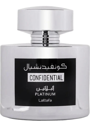 Confidential Platinum - Lattafa, férfiaknak 