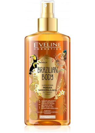 Eveline Brazilian Body Luxury önbarnító permet arcra és testre 5 az 1-ben 150 ml