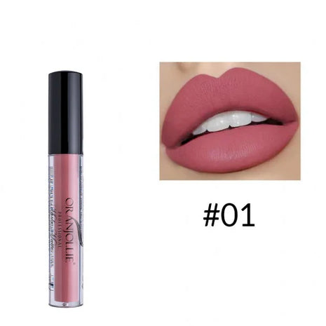 Make Matte Oranjollie folyékony rúzs 1. számú, 24 órás tartósságért