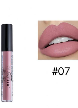 Make Matte Oranjollie folyékony rúzs 7-es számmal, 24 órás tartóssággal