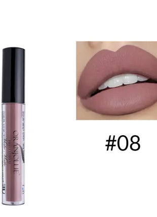 Make Matte Oranjollie folyékony rúzs 8. számú, 24 órás tartósságért