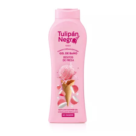 Tulipan Negro tusfürdő Besitos De Fresa 650 ml
